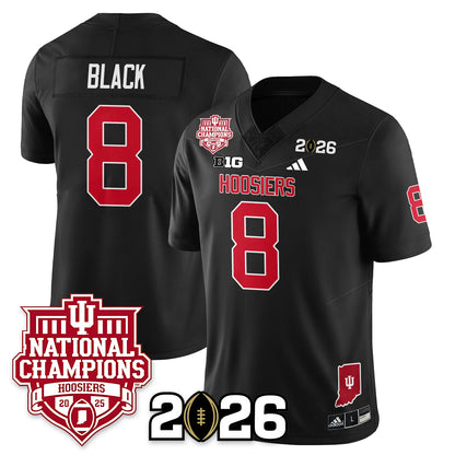 Indiana Hoosiers Vapor Limited Football Jersey - 2025 National Champions - All Stitched