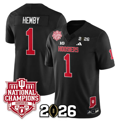 Indiana Hoosiers Vapor Limited Football Jersey - 2025 National Champions - All Stitched