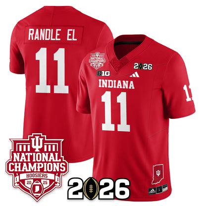 Indiana Hoosiers Vapor Limited Football Jersey - 2025 National Champions - All Stitched