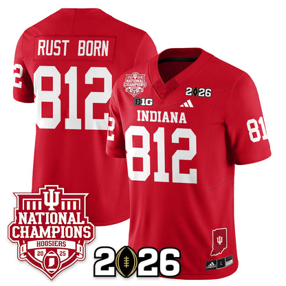 Indiana Hoosiers Vapor Limited Football Jersey - 2025 National Champions - All Stitched