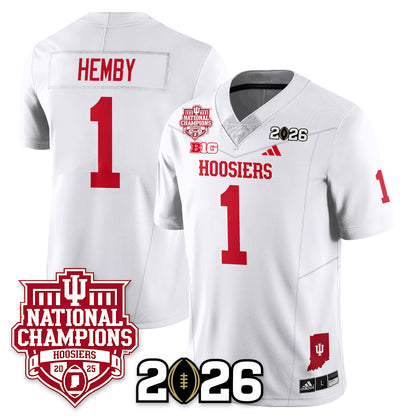 Indiana Hoosiers Vapor Limited Football Jersey - 2025 National Champions - All Stitched