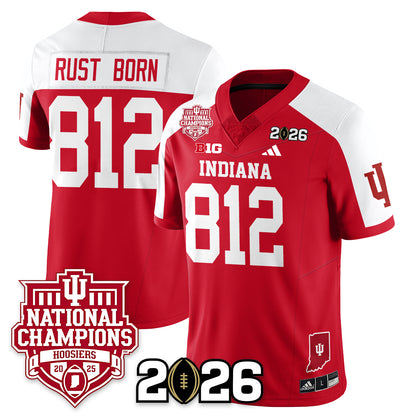 Indiana Hoosiers Vapor Limited Football Jersey - 2025 National Champions - All Stitched