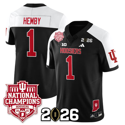 Indiana Hoosiers Vapor Limited Football Jersey - 2025 National Champions - All Stitched