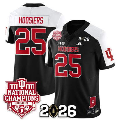 Indiana Hoosiers Vapor Limited Football Jersey - 2025 National Champions - All Stitched