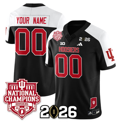 Indiana Hoosiers Vapor Limited Football Custom Jersey - 2025 National Champions - All Stitched