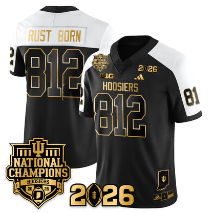 Indiana Hoosiers Vapor Limited Football Jersey - 2025 National Champions - All Stitched