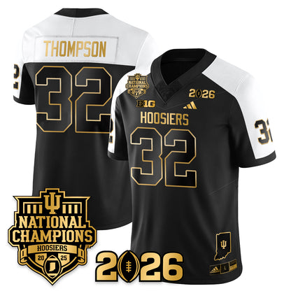 Indiana Hoosiers Vapor Limited Football Jersey - 2025 National Champions - All Stitched