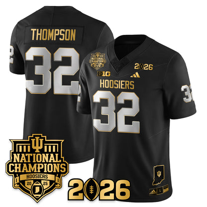 Indiana Hoosiers Vapor Limited Football Jersey - 2025 National Champions - All Stitched