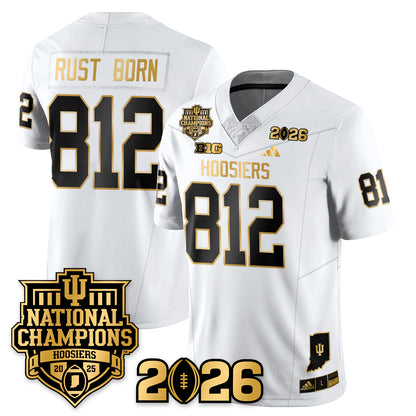 Indiana Hoosiers Vapor Limited Football Jersey - 2025 National Champions - All Stitched