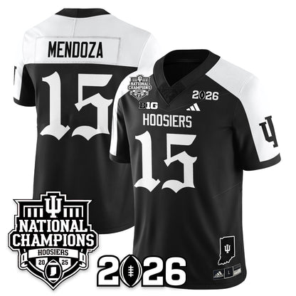 Indiana Hoosiers Gothic Vapor Limited Jersey - 2025 National Champions - All Stitched