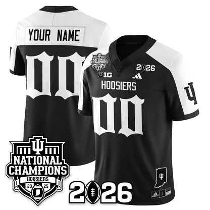 Indiana Hoosiers Gothic Vapor Limited Jersey - 2025 National Champions - All Stitched