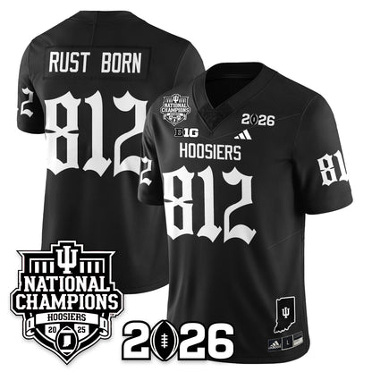 Indiana Hoosiers Gothic Vapor Limited Jersey - 2025 National Champions - All Stitched