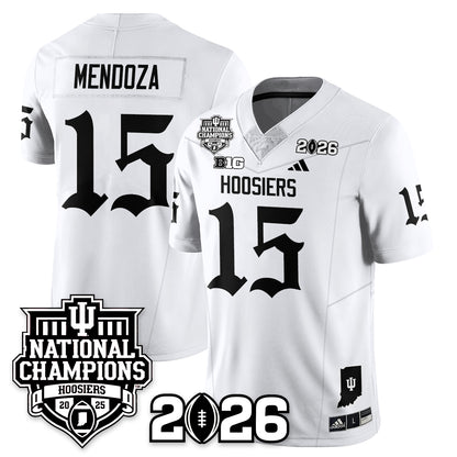 Indiana Hoosiers Gothic Vapor Limited Jersey - 2025 National Champions - All Stitched