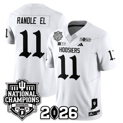 Indiana Hoosiers Gothic Vapor Limited Jersey - 2025 National Champions - All Stitched