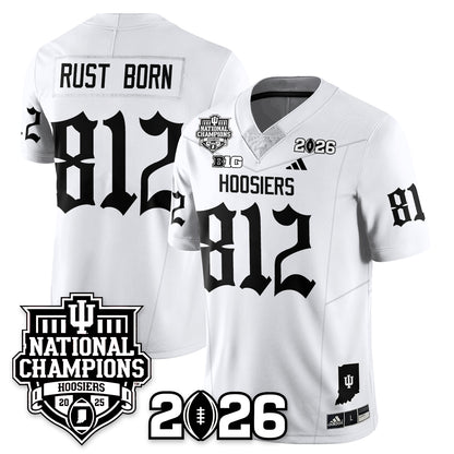 Indiana Hoosiers Gothic Vapor Limited Jersey - 2025 National Champions - All Stitched