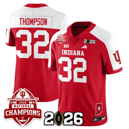Indiana Hoosiers Vapor Limited Football Jersey V2 - 2025 National Champions - All Stitched
