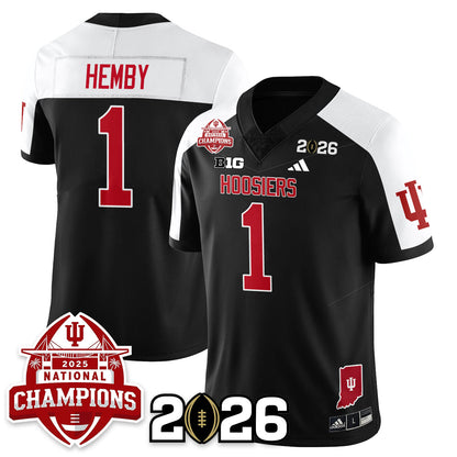 Indiana Hoosiers Vapor Limited Football Jersey V2 - 2025 National Champions - All Stitched