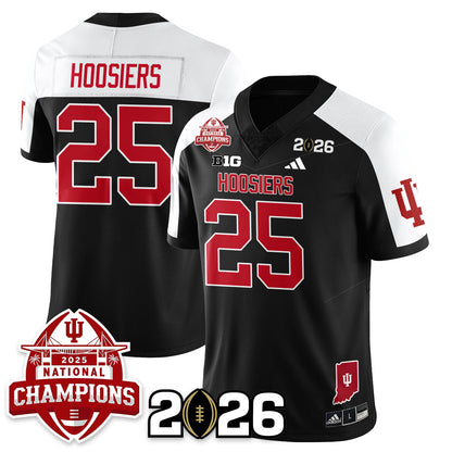 Indiana Hoosiers Vapor Limited Football Jersey V2 - 2025 National Champions - All Stitched