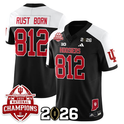 Indiana Hoosiers Vapor Limited Football Jersey V2 - 2025 National Champions - All Stitched