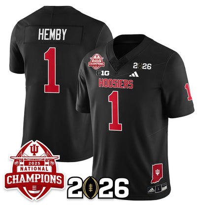 Indiana Hoosiers Vapor Limited Football Jersey V2 - 2025 National Champions - All Stitched