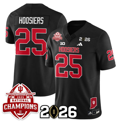 Indiana Hoosiers Vapor Limited Football Jersey V2 - 2025 National Champions - All Stitched