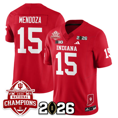 Indiana Hoosiers Vapor Limited Football Jersey V2 - 2025 National Champions - All Stitched