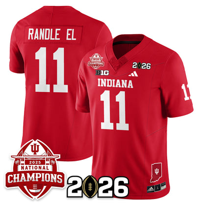 Indiana Hoosiers Vapor Limited Football Jersey V2 - 2025 National Champions - All Stitched