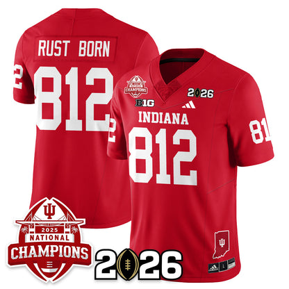 Indiana Hoosiers Vapor Limited Football Jersey V2 - 2025 National Champions - All Stitched