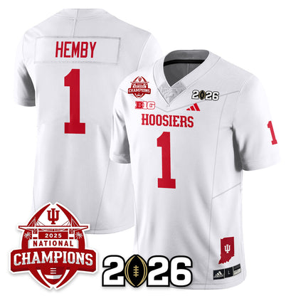 Indiana Hoosiers Vapor Limited Football Jersey V2 - 2025 National Champions - All Stitched