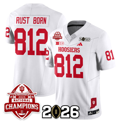 Indiana Hoosiers Vapor Limited Football Jersey V2 - 2025 National Champions - All Stitched
