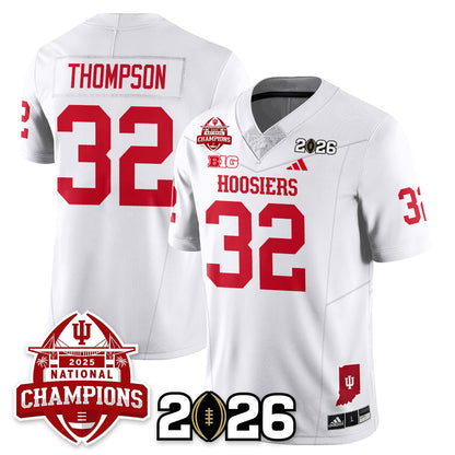 Indiana Hoosiers Vapor Limited Football Jersey V2 - 2025 National Champions - All Stitched