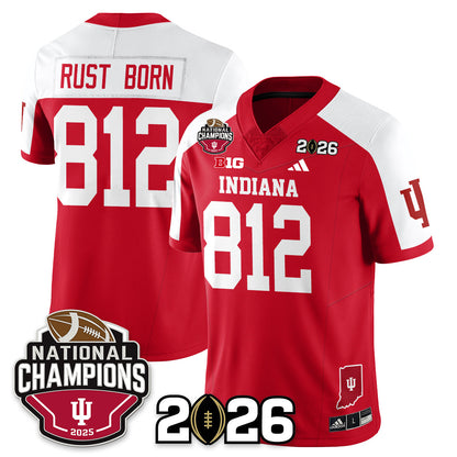 Indiana Hoosiers Vapor Limited Football Jersey V3 - 2025 National Champions - All Stitched