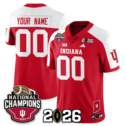 Indiana Hoosiers Vapor Limited Football Jersey V3 - 2025 National Champions - All Stitched