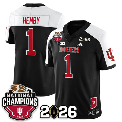 Indiana Hoosiers Vapor Limited Football Jersey V3 - 2025 National Champions - All Stitched