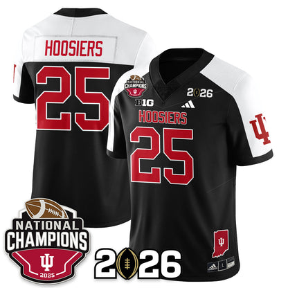 Indiana Hoosiers Vapor Limited Football Jersey V3 - 2025 National Champions - All Stitched