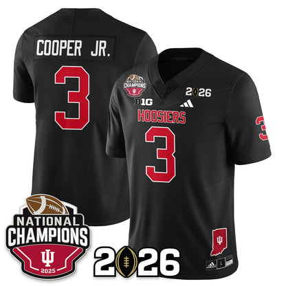 Indiana Hoosiers Vapor Limited Football Jersey V3 - 2025 National Champions - All Stitched