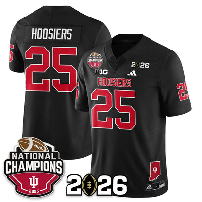 Indiana Hoosiers Vapor Limited Football Jersey V3 - 2025 National Champions - All Stitched