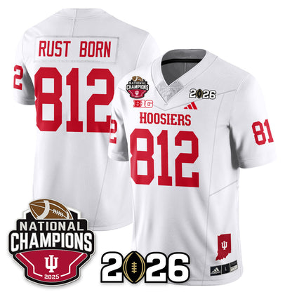 Indiana Hoosiers Vapor Limited Football Jersey V3 - 2025 National Champions - All Stitched