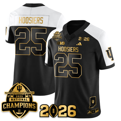 Indiana Hoosiers Vapor Limited Football Jersey V2 - 2025 National Champions - All Stitched