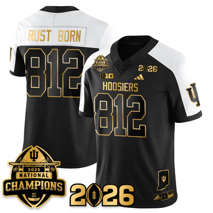 Indiana Hoosiers Vapor Limited Football Jersey V2 - 2025 National Champions - All Stitched