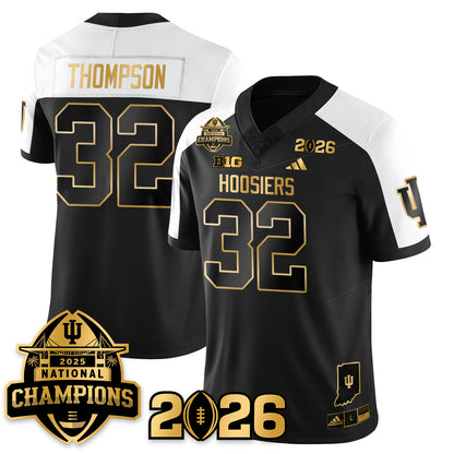 Indiana Hoosiers Vapor Limited Football Jersey V2 - 2025 National Champions - All Stitched