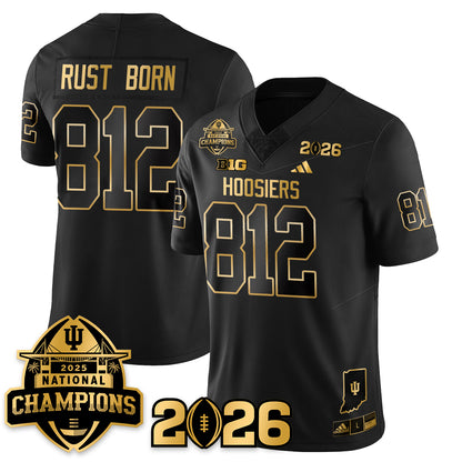 Indiana Hoosiers Vapor Limited Football Jersey V2 - 2025 National Champions - All Stitched