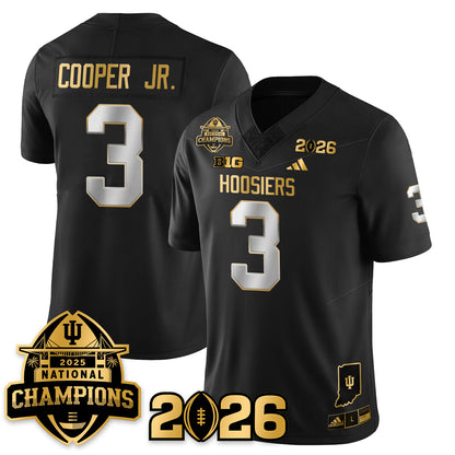 Indiana Hoosiers Vapor Limited Football Jersey V2 - 2025 National Champions - All Stitched