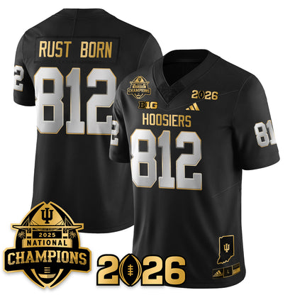 Indiana Hoosiers Vapor Limited Football Jersey V2 - 2025 National Champions - All Stitched