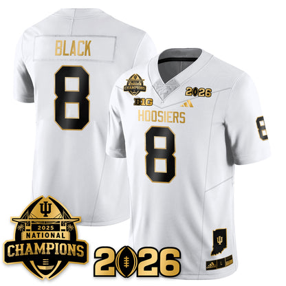 Indiana Hoosiers Vapor Limited Football Jersey V2 - 2025 National Champions - All Stitched