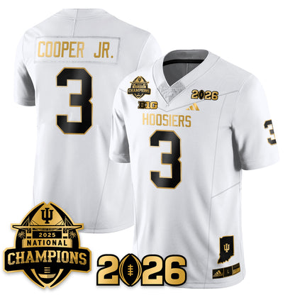 Indiana Hoosiers Vapor Limited Football Jersey V2 - 2025 National Champions - All Stitched