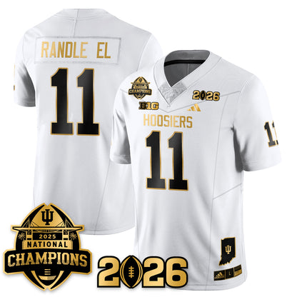 Indiana Hoosiers Vapor Limited Football Jersey V2 - 2025 National Champions - All Stitched
