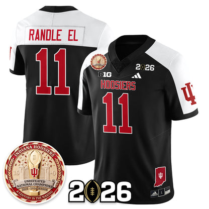 Indiana Hoosiers Vapor Limited Football Jersey V4 - 2025 National Champions - All Stitched