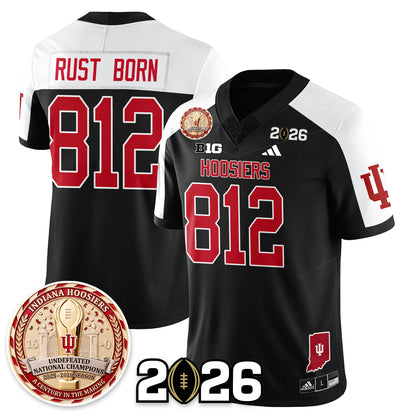 Indiana Hoosiers Vapor Limited Football Jersey V4 - 2025 National Champions - All Stitched