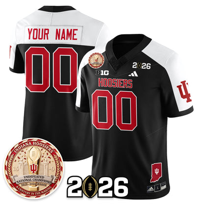 Indiana Hoosiers Vapor Limited Football Custom Jersey V4 - 2025 National Champions - All Stitched